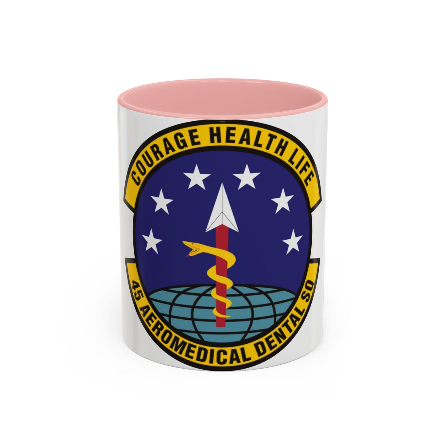 45th Aeromedical Dental Squadron (U.S. Air Force) Accent Coffee Mug