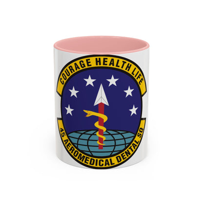 45th Aeromedical Dental Squadron (U.S. Air Force) Accent Coffee Mug