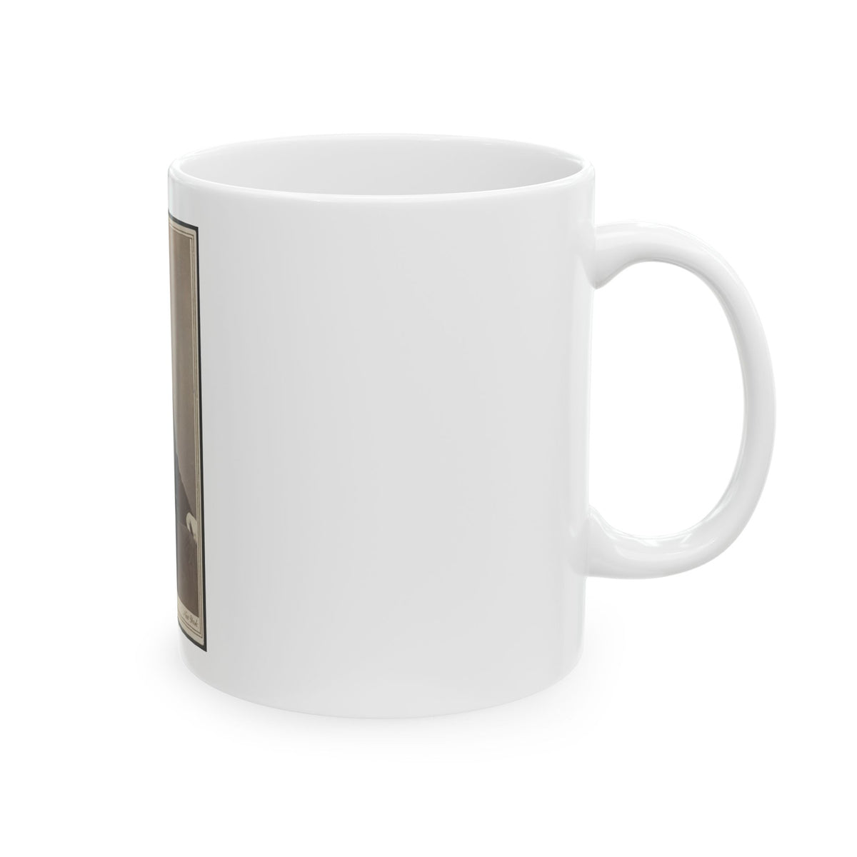 Unidentified Man(2) (U.S. Civil War) White Coffee Mug