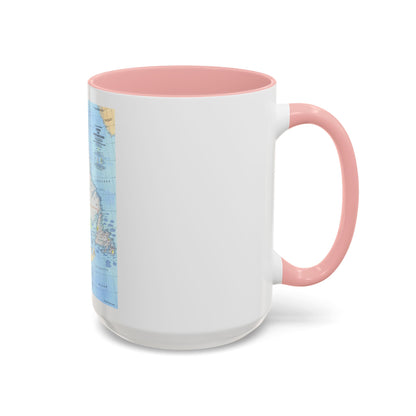 Canada - Quebec & Newfoundland (1980) (Map) Accent Coffee Mug