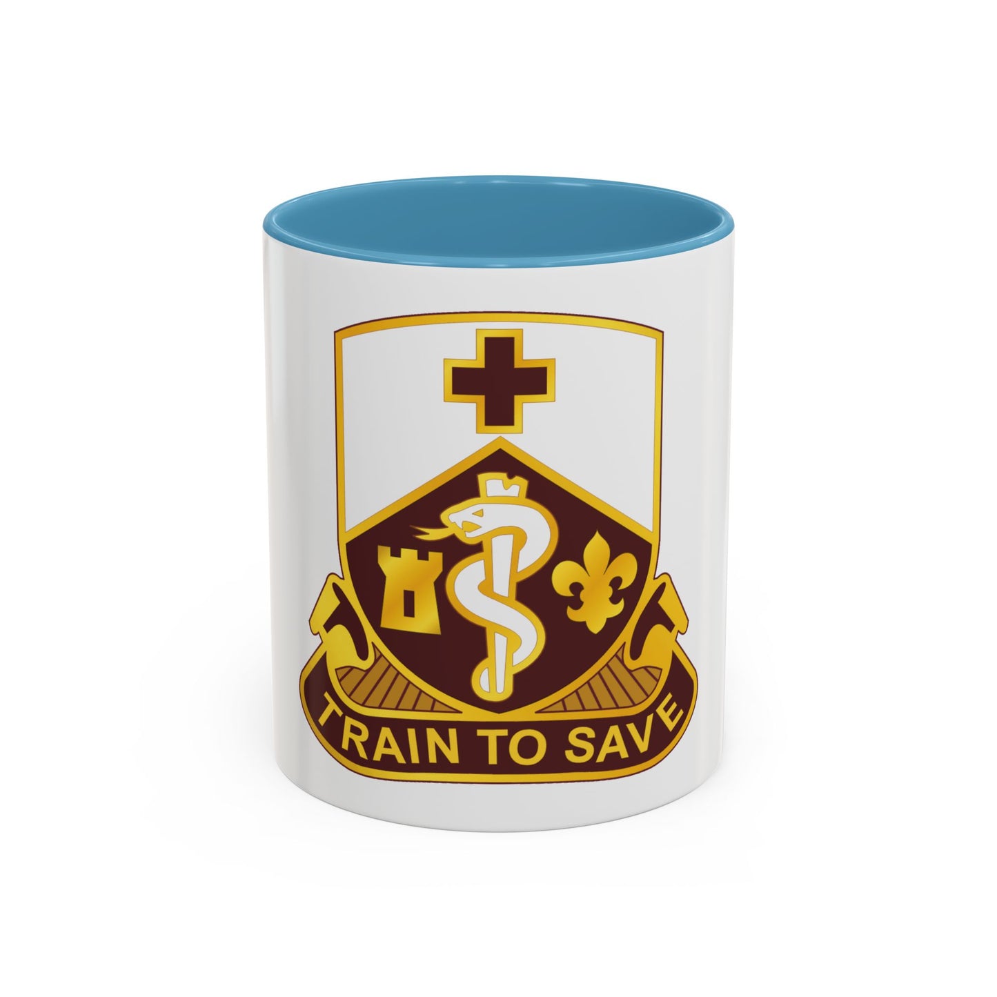187 Medical Battalion (U.S. Army) Accent Coffee Mug