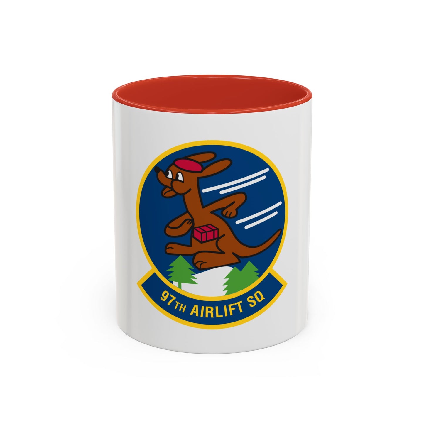 97 Airlift Squadron AFRC (U.S. Air Force) Accent Coffee Mug