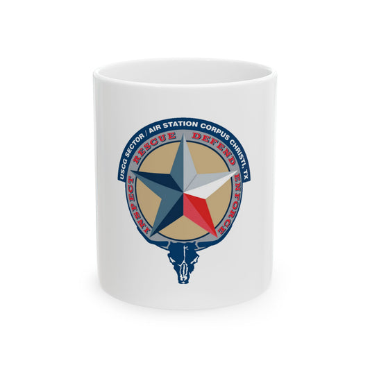 USCG Sector AS Corpus ChristiTX (U.S. Coast Guard) White Coffee Mug