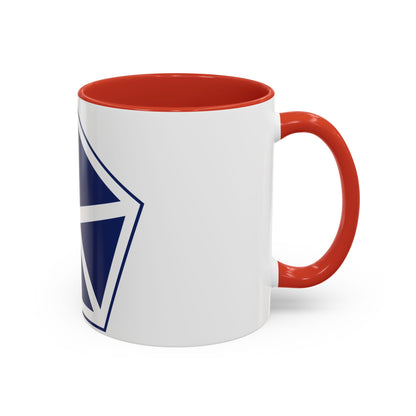 V Corps United States (U.S. Army) Accent Coffee Mug