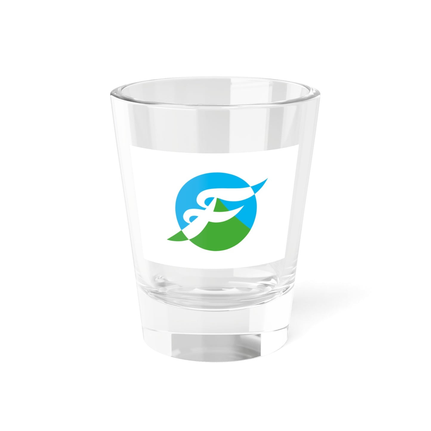 Flag of Fukuchi Fukuoka (Japan) Shot Glass 1.5oz