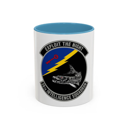 28 Intelligence Squadron AFRC (U.S. Air Force) Accent Coffee Mug