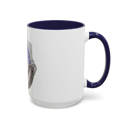 55 Surgical Hospital (U.S. Army) Accent Coffee Mug