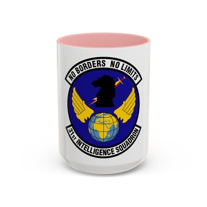 31 Intelligence Squadron ACC (U.S. Air Force) Accent Coffee Mug