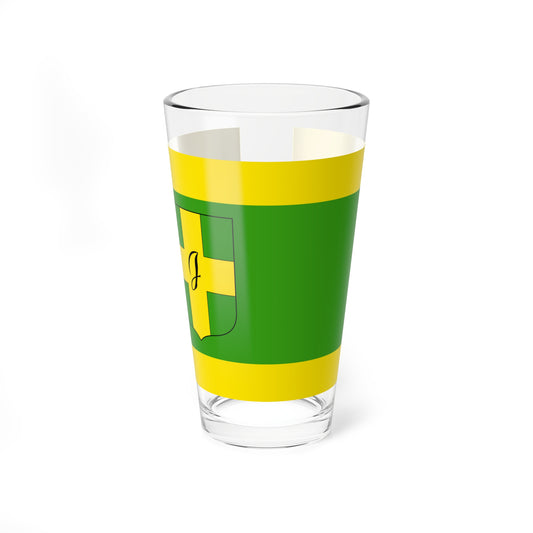 Flag of the 8th District of Budapest 1996-2012 (Hungary) Pint Glass 16oz