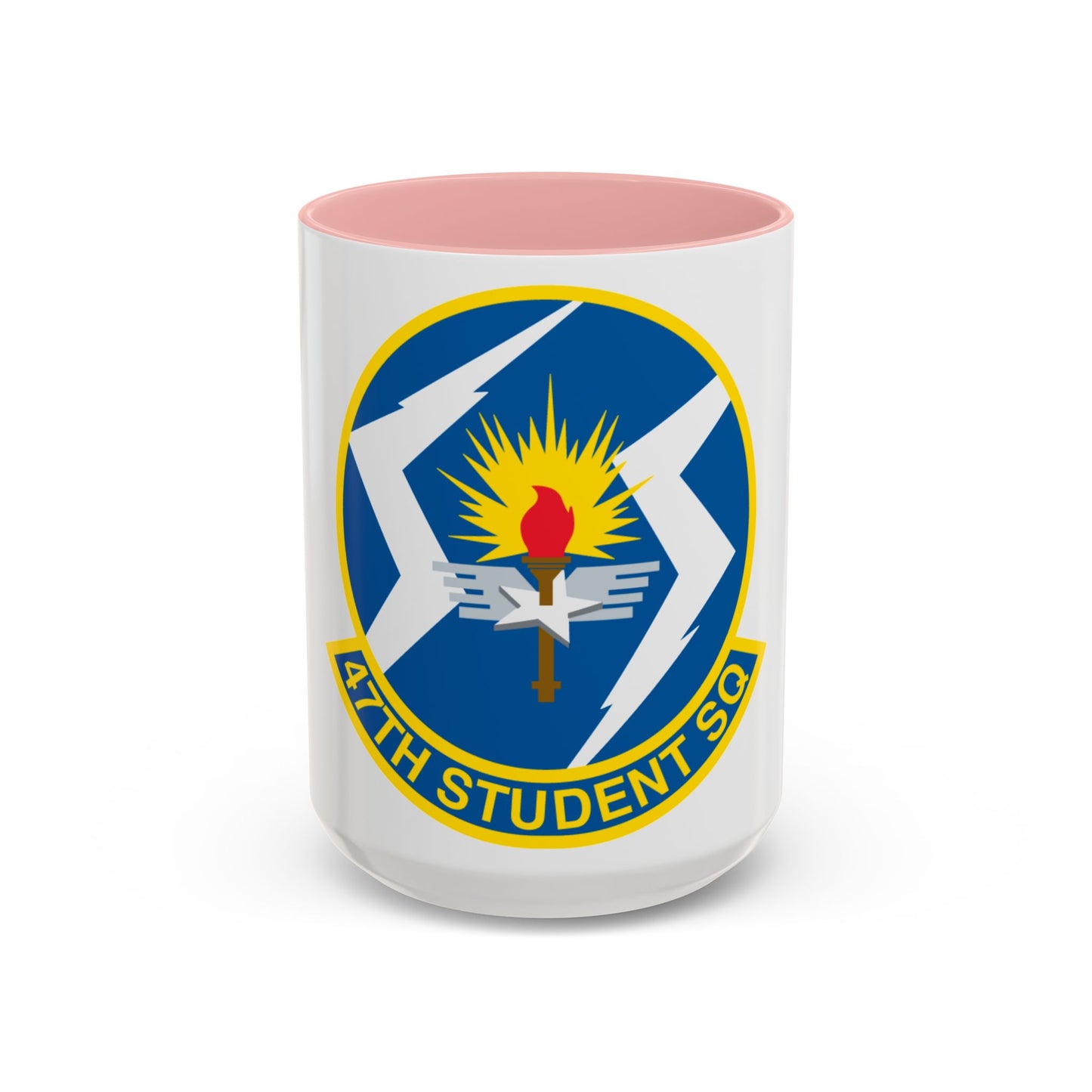 47th Student Sq (U.S. Air Force) Accent Coffee Mug