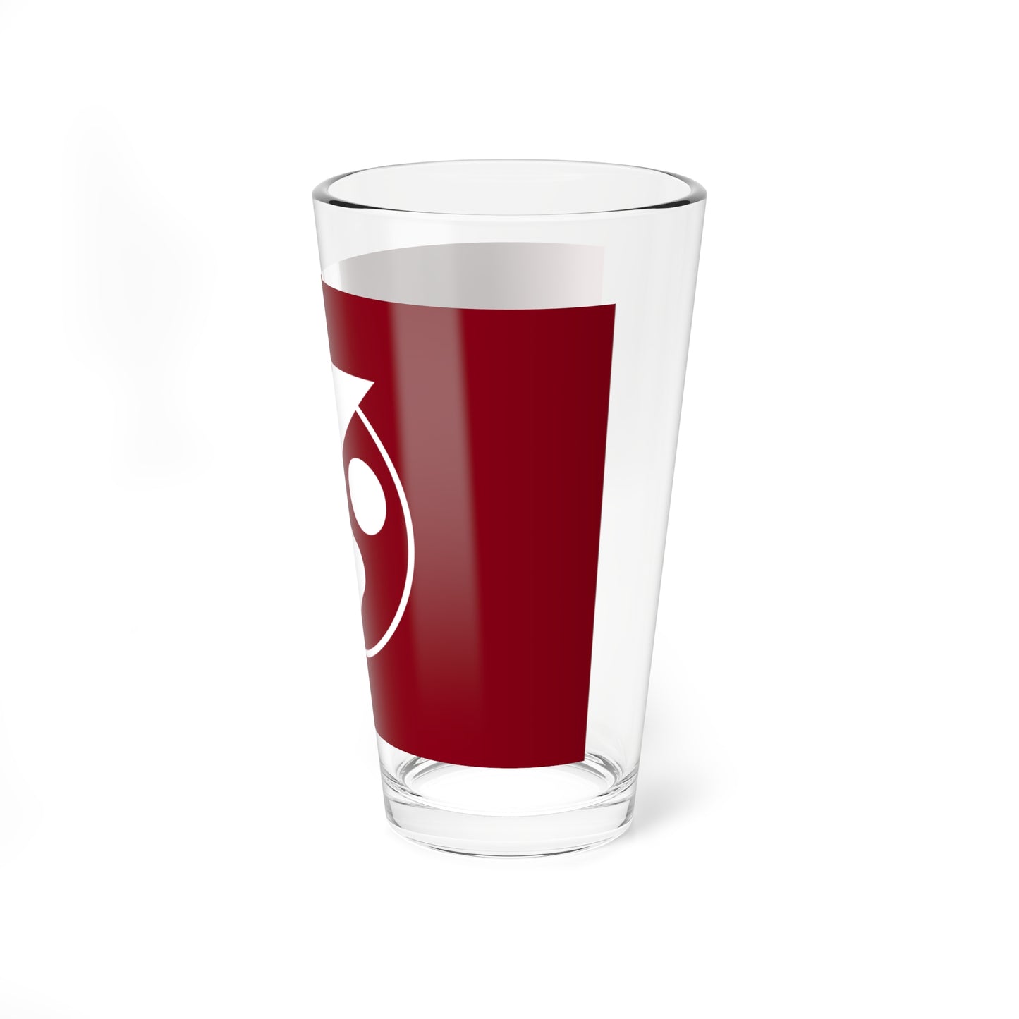 Flag of Kurabuchi Gunma 1975-2006 (Japan) Pint Glass 16oz