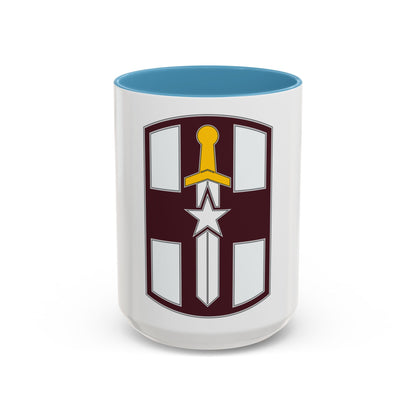 807 Medical Brigade 3 (U.S. Army) Accent Coffee Mug