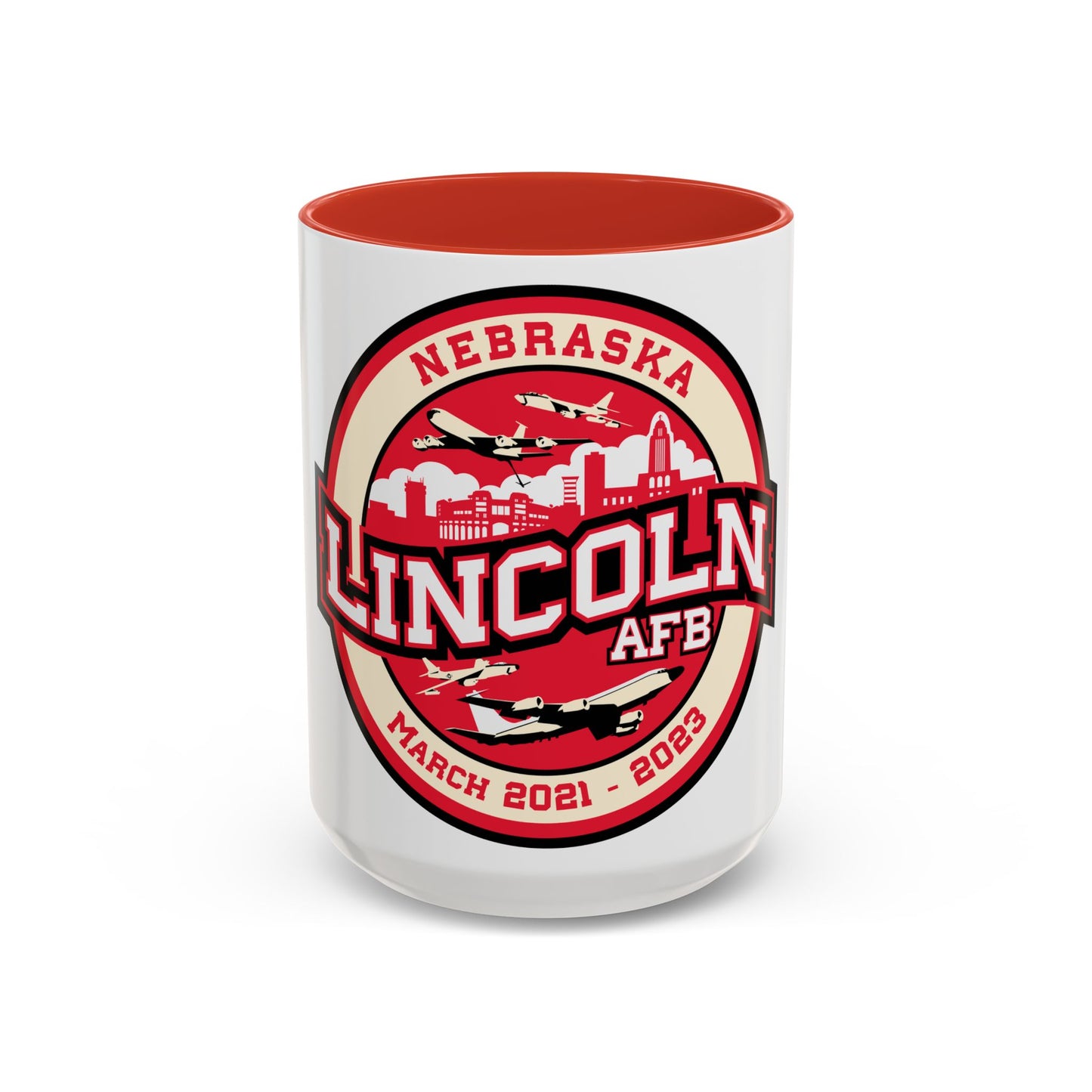 Lincoln Air Force Base (U.S. Air Force) Accent Coffee Mug