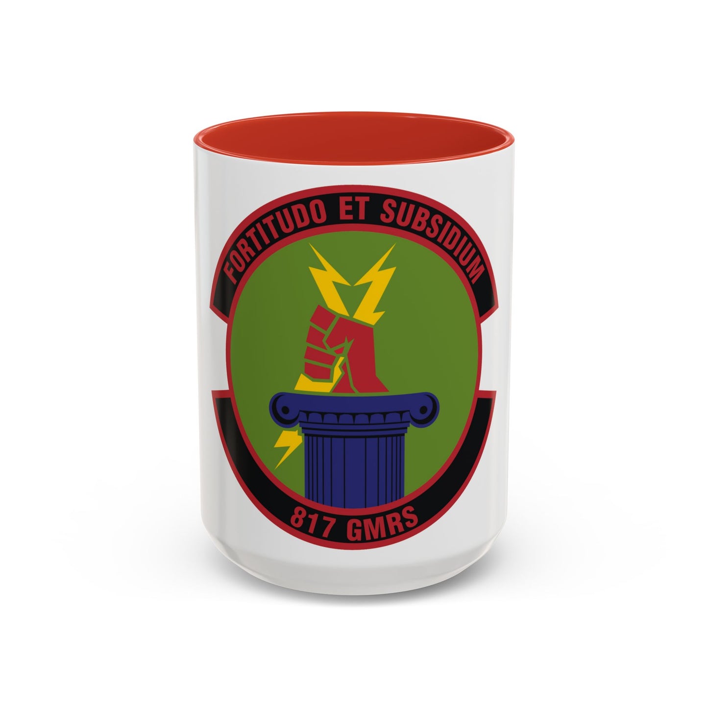 817th Global Mobility Readiness Squadron (U.S. Air Force) Accent Coffee Mug