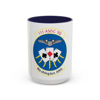 111 ASOC Sq Washington ANG (U.S. Air Force) Accent Coffee Mug