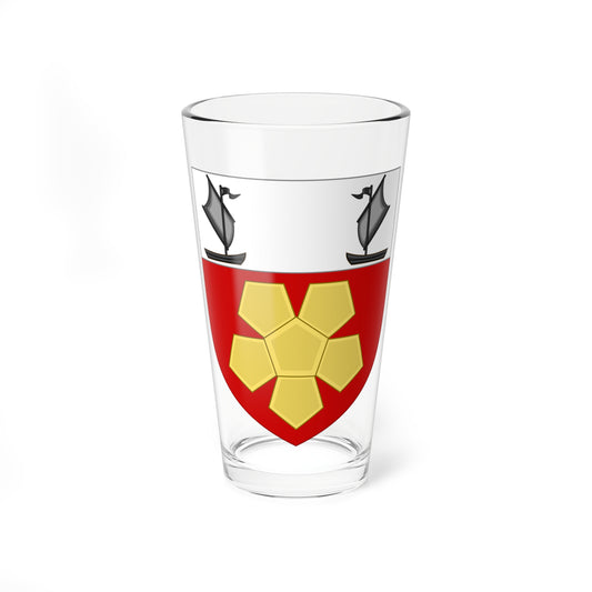 Shield of London South Bank University (United Kingdom) (Coat of Arms) Pint Glass 16oz