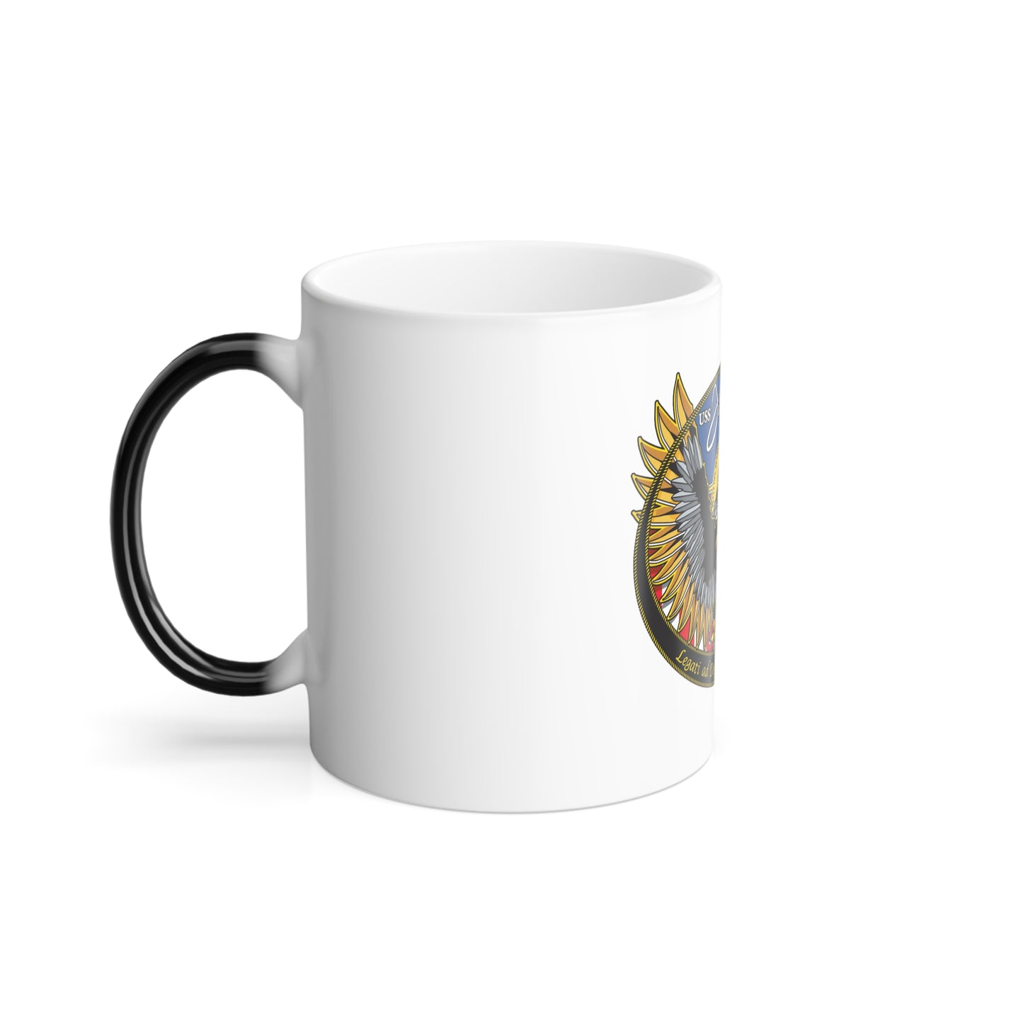 USS John Warner SSN 785 (U.S. Navy) Color Changing Mug 11oz