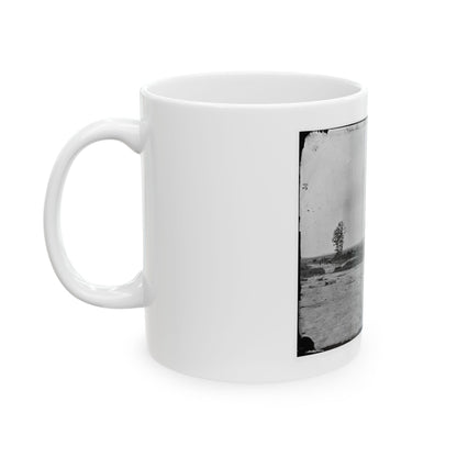 Arlington, Virginia. Light Battery At Fort Whipple (U.S. Civil War) White Coffee Mug