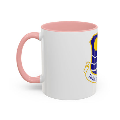 704 Test Group AFMC (U.S. Air Force) Accent Coffee Mug