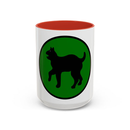 US 81st Infantry Division SSI (U.S. Army) Accent Coffee Mug