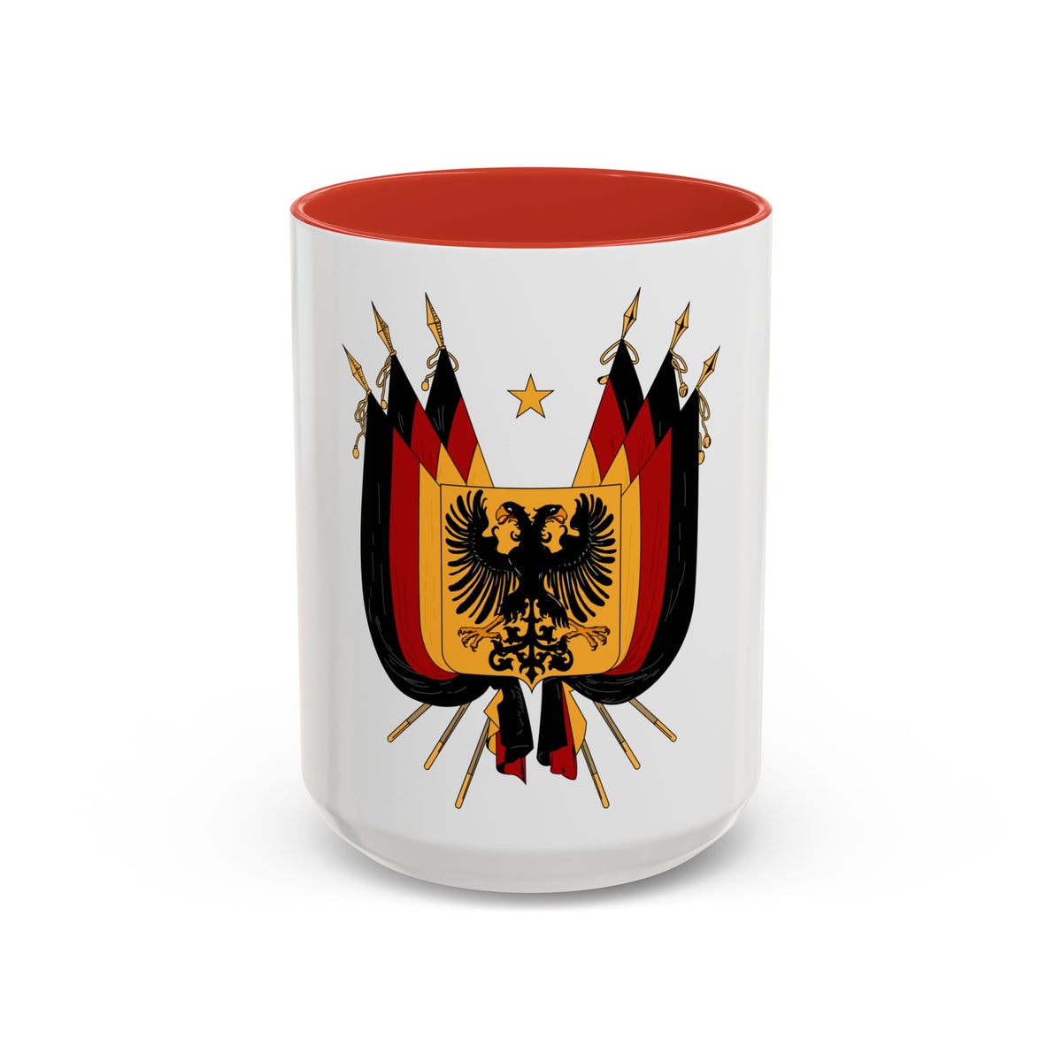 Imperial Coat of arms of Germany (1848) - Accent Coffee Mug