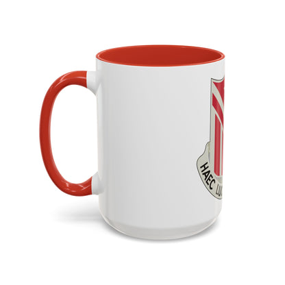 554 Engineer Battalion (U.S. Army) Accent Coffee Mug