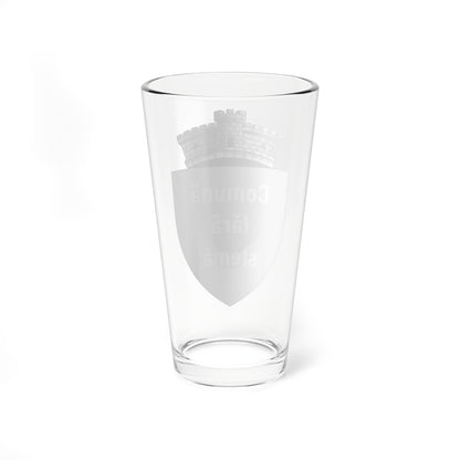 ROU Missing Commune CoA (Oman) (Coat of Arms) Pint Glass 16oz