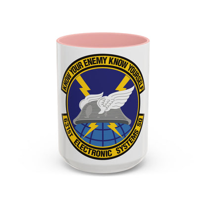 631st Electronic Systems Squadron (U.S. Air Force) Accent Coffee Mug