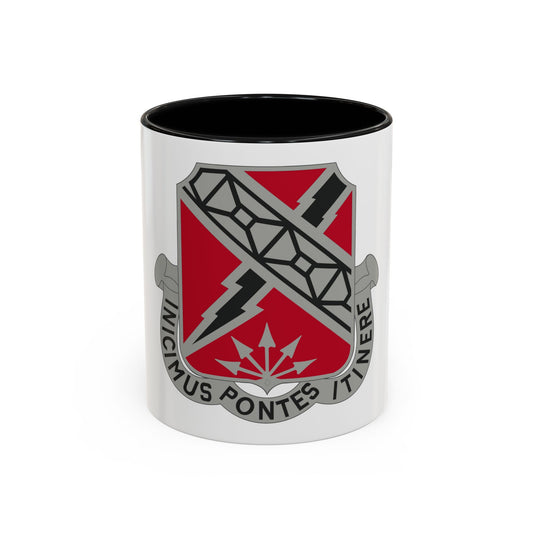 230 Engineer Battalion (U.S. Army) Accent Coffee Mug