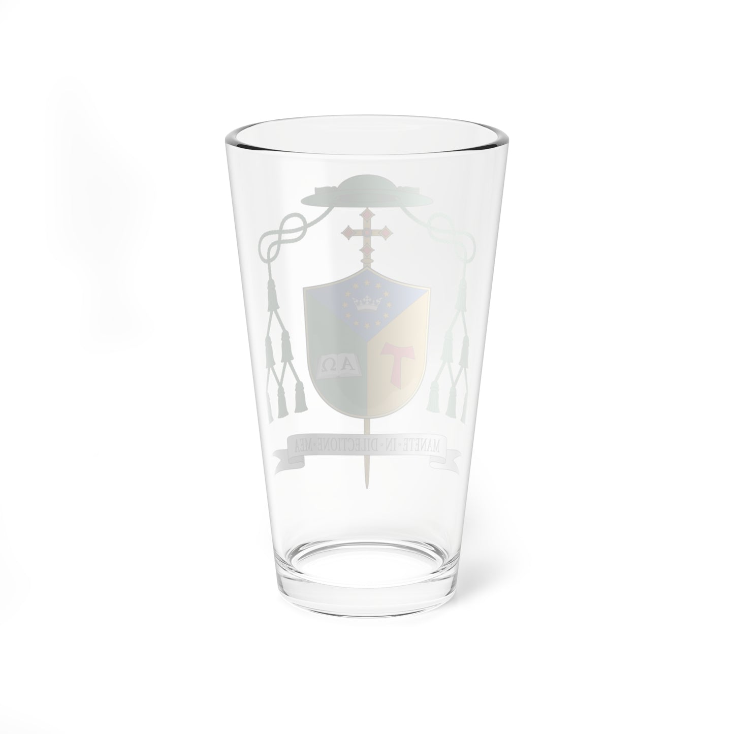 Escudo de Cláudio Nori Sturm (Spain) (Coat of Arms) Pint Glass 16oz
