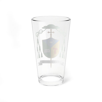 Escudo de Cláudio Nori Sturm (Spain) (Coat of Arms) Pint Glass 16oz