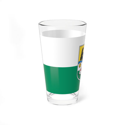 Flag of Danube Swabians (Hungary) Pint Glass 16oz