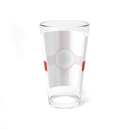 Admiral of the Indian Navy rank flag (India) Pint Glass 16oz