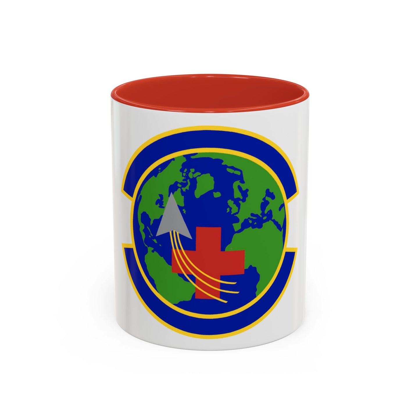 48 Operational Medical Readiness Squadron USAFE (U.S. Air Force) Accent Coffee Mug