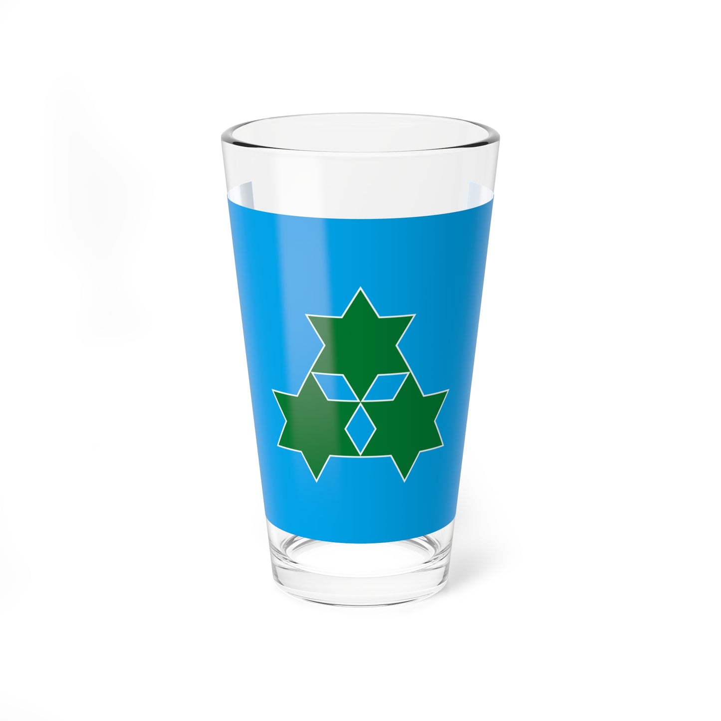 Flag of Mori Hokkaido 1966-2005 (Japan) Pint Glass 16oz