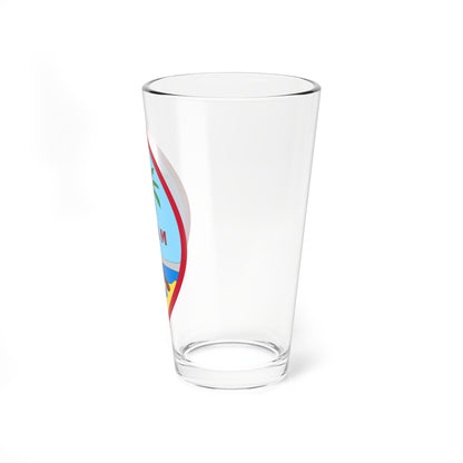 Seal of Guam (United States) (Coat of Arms) Pint Glass 16oz