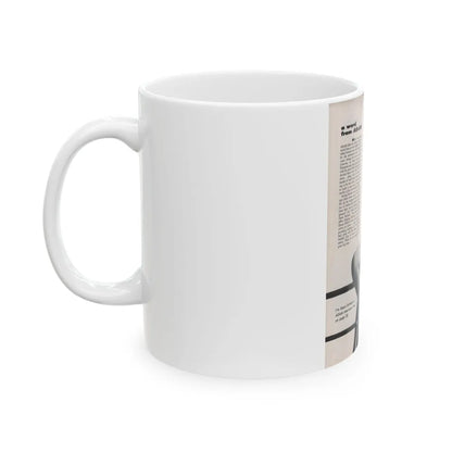 Dawn Richard #44 - Adam Mag. '58 - Inside Cover (Vintage Female Icon) White Coffee Mug-Go Mug Yourself