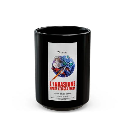 DESTINATION INNER SPACE (ITALIAN) 1966 Movie Poster - Black Coffee Mug-15oz-Go Mug Yourself