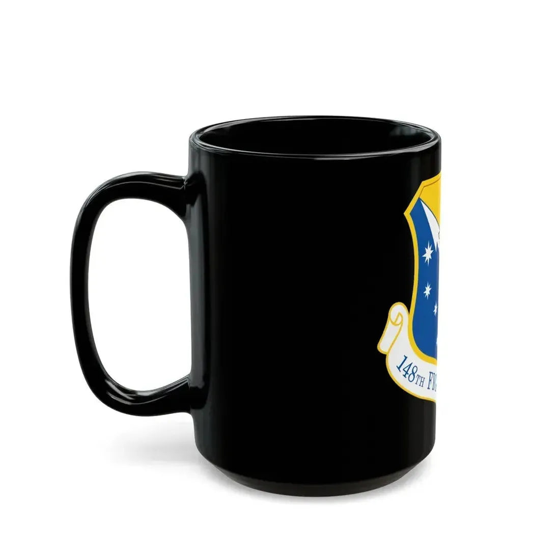 148th Fighter Wing (U.S. Air Force) Black Coffee Mug - Go Mug Yourself