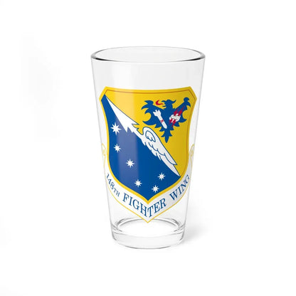 148th Fighter Wing (U.S. Air Force) Pint Glass 16oz 16oz - Go Mug Yourself