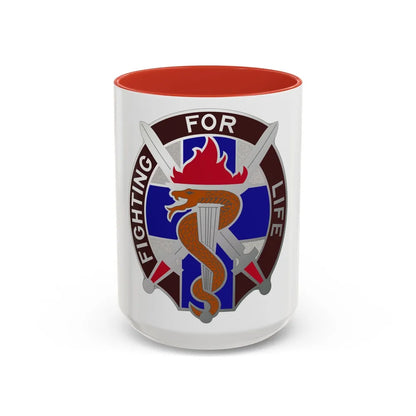 149 Surgical Hospital (U.S. Army) Accent Coffee Mug-15oz-Red-Go Mug Yourself