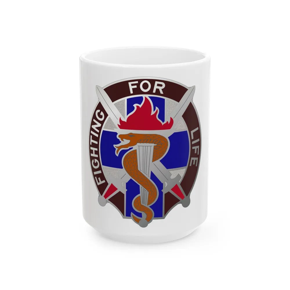 149 Surgical Hospital (U.S. Army) White Coffee Mug-15oz-Go Mug Yourself