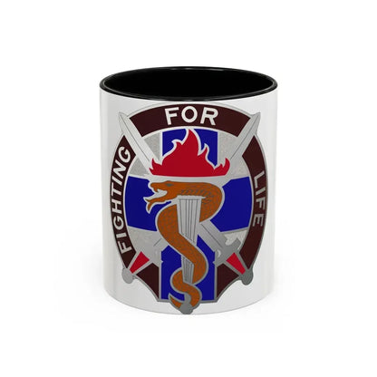 149 Surgical Hospital (U.S. Army) Accent Coffee Mug 11oz Black - Go Mug Yourself