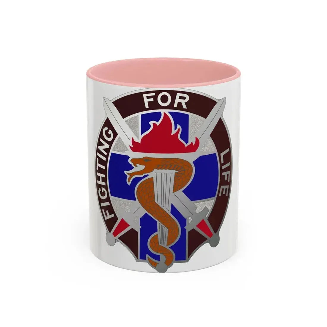 149 Surgical Hospital (U.S. Army) Accent Coffee Mug 11oz Pink - Go Mug Yourself