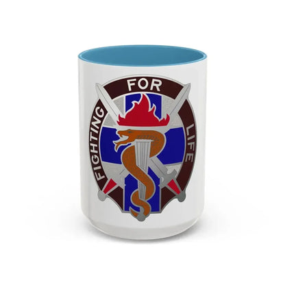 149 Surgical Hospital (U.S. Army) Accent Coffee Mug 15oz Light Blue - Go Mug Yourself