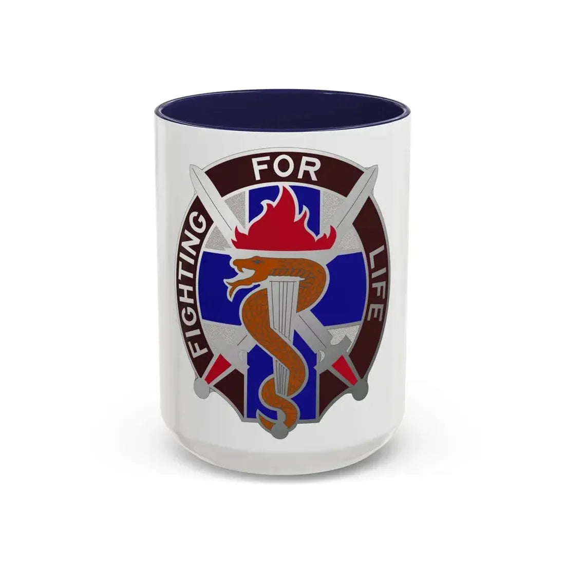 149 Surgical Hospital (U.S. Army) Accent Coffee Mug 15oz Navy - Go Mug Yourself