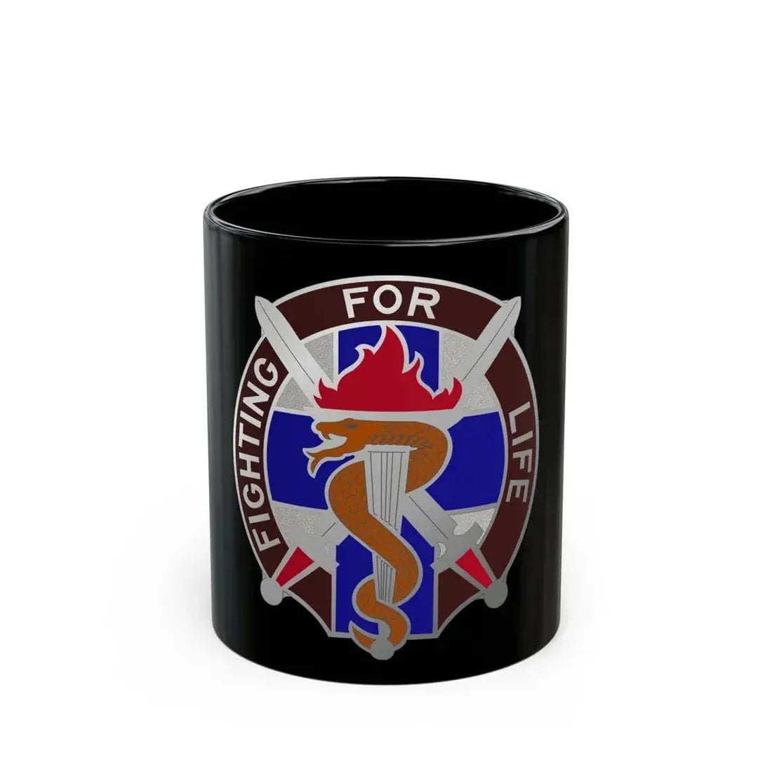 149 Surgical Hospital (U.S. Army) Black Coffee Mug 11oz - Go Mug Yourself