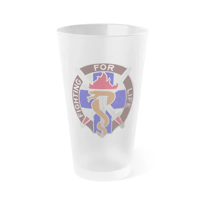 149 Surgical Hospital (U.S. Army) Frosted Pint Glass 16oz Default Title - Go Mug Yourself
