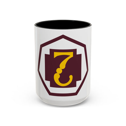 7 Medical Command (U.S. Army) Accent Coffee Mug