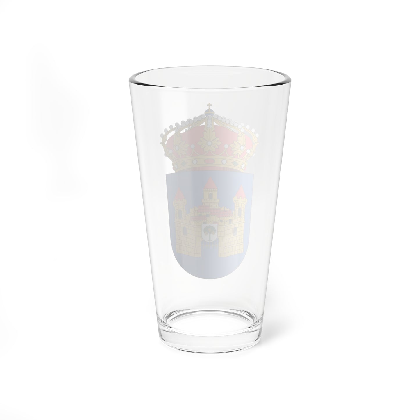 Escudo de Autilla del Pino (Spain) (Coat of Arms) Pint Glass 16oz